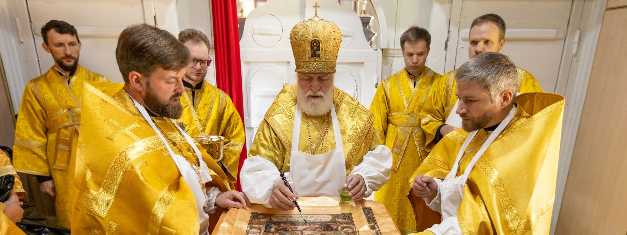 Великое освящение Введенского храма деревни Рыжево Егорьевского муниципального округа