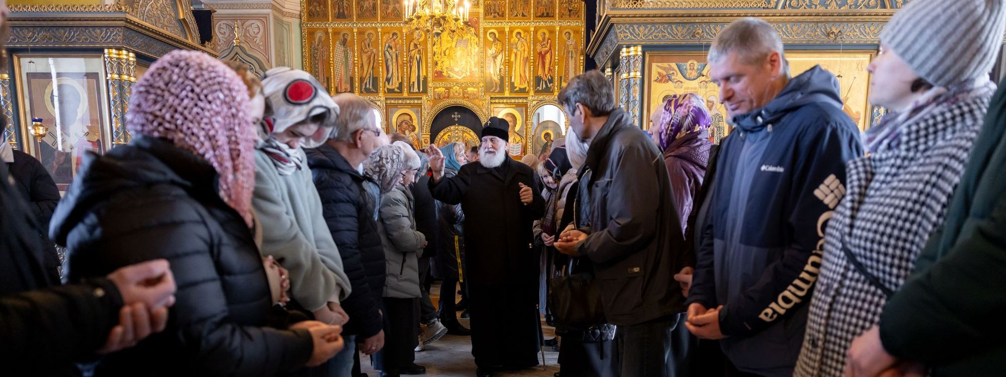 Архиерейское богослужение в Тихвинском храме города Коломны