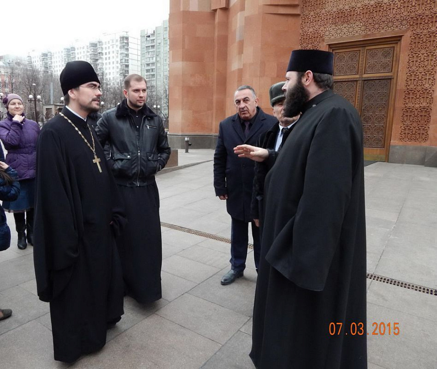 Экскурсия воскресной школы Троицкого храма г.&nbsp;Реутова в&nbsp;храмовый комплекс Армянской Апостольской Церкви
