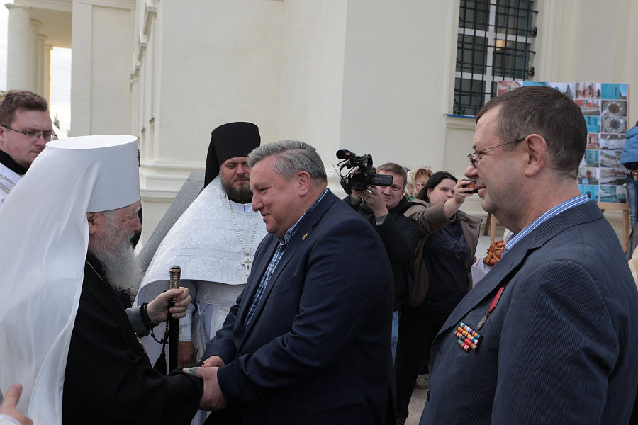 Великое освящение Казанского храма села Дединово