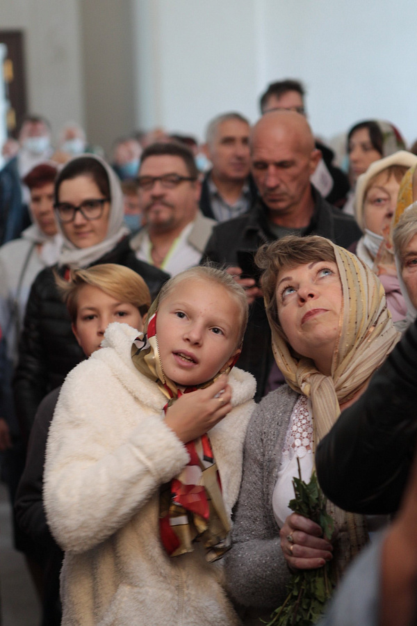 Великое освящение Казанского храма села Дединово
