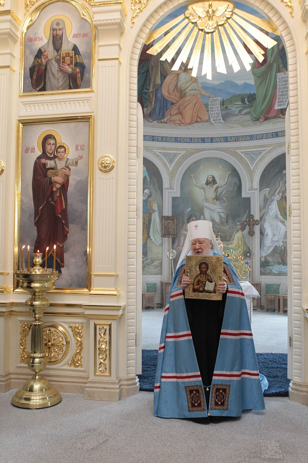 Великое освящение Казанского храма села Дединово