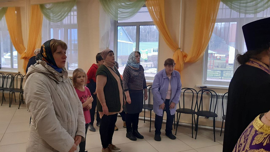 Посещение пункта размещения беженцев в Зарайске