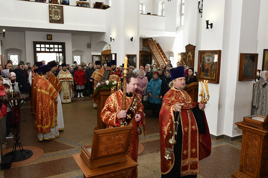 Пасха Христова в Долгопрудненском благочинии