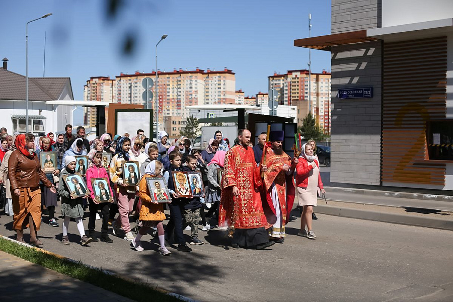 Крестный ход по д. Островцы Раменского городского округа
