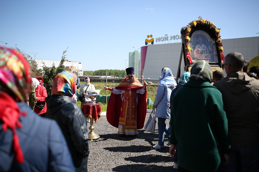 Крестный ход по д. Островцы Раменского городского округа
