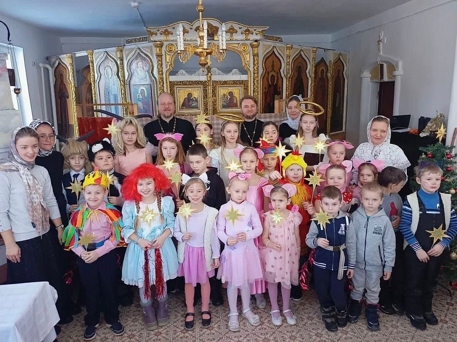 Рождество Христово в 1-м Воскресенском благочинии