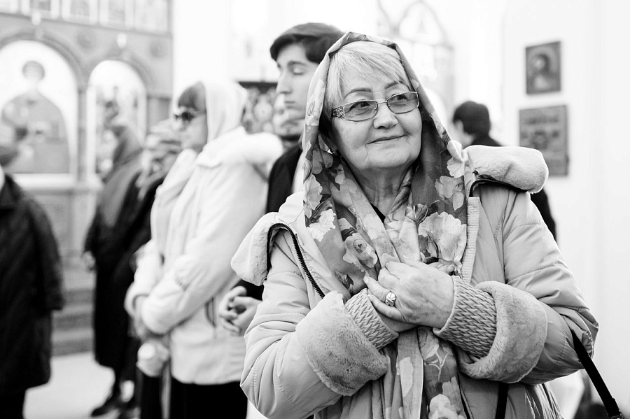 Епископ Фома совершил Божественную литургию в Казанском храме г. Долгопрудного