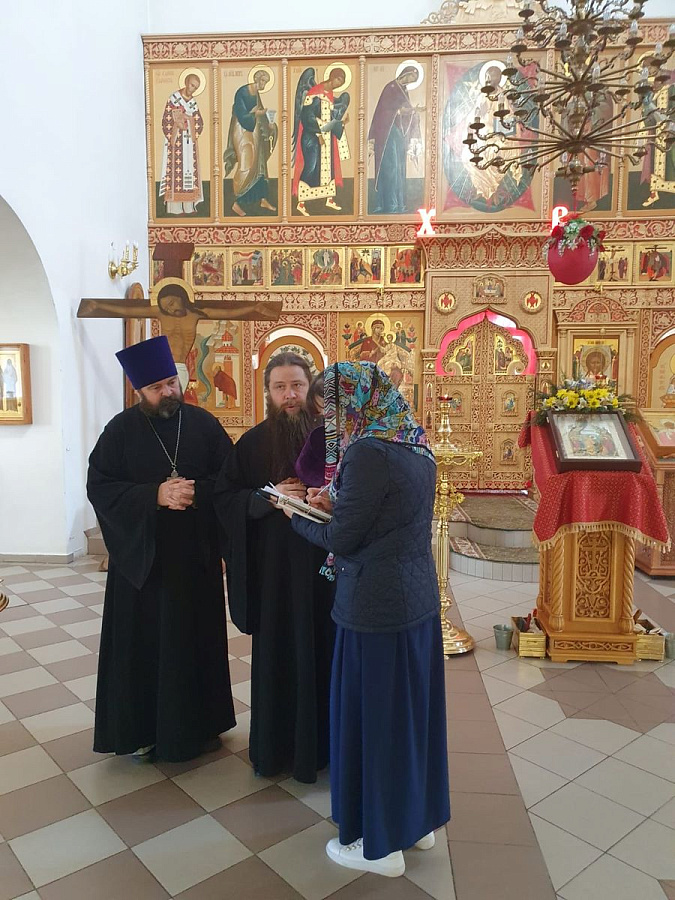 Посещение храмов Клинского благочиния