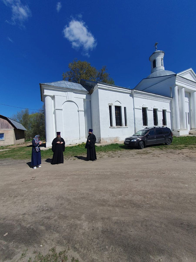 Посещение храмов Клинского благочиния