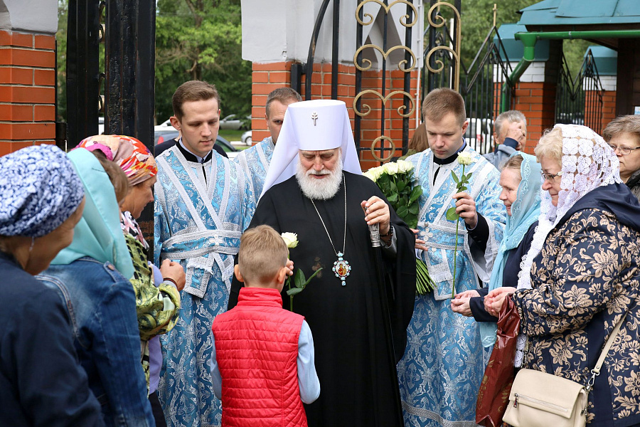 Престольный праздник Казанского храма города Раменское