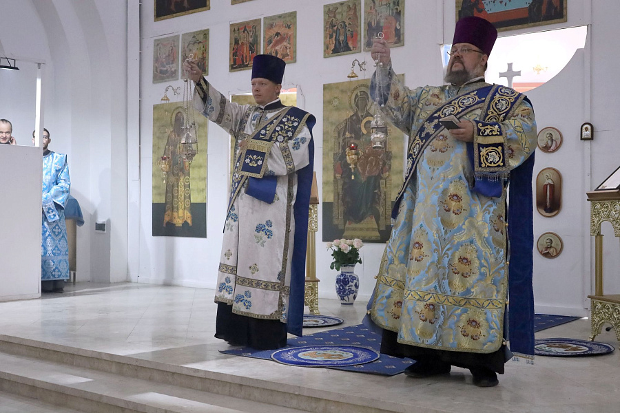 Престольный праздник Казанского храма города Раменское