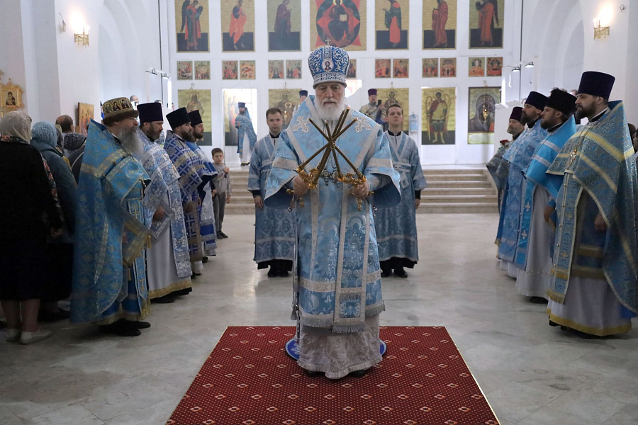Престольный праздник Казанского храма города Раменское