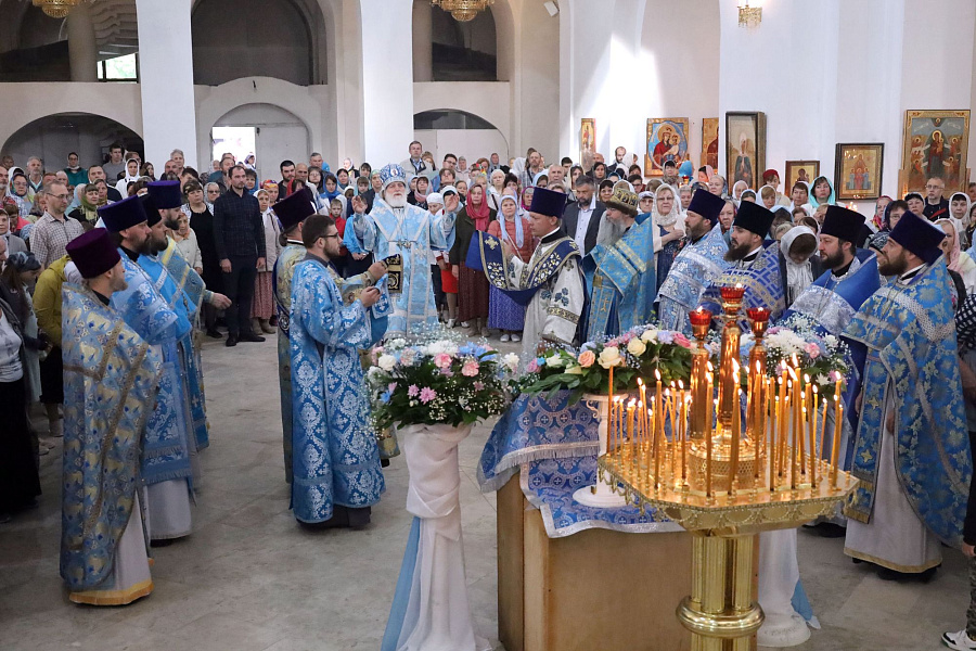 Престольный праздник Казанского храма города Раменское