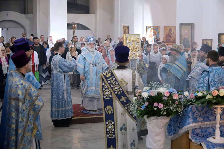 Престольный праздник Казанского храма города Раменское