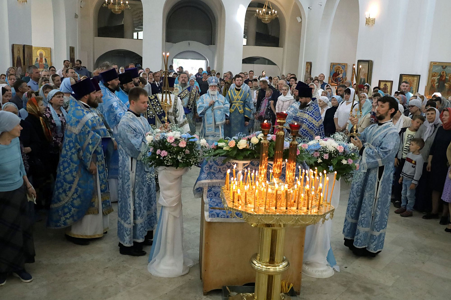Престольный праздник Казанского храма города Раменское