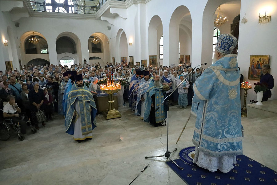 Престольный праздник Казанского храма города Раменское