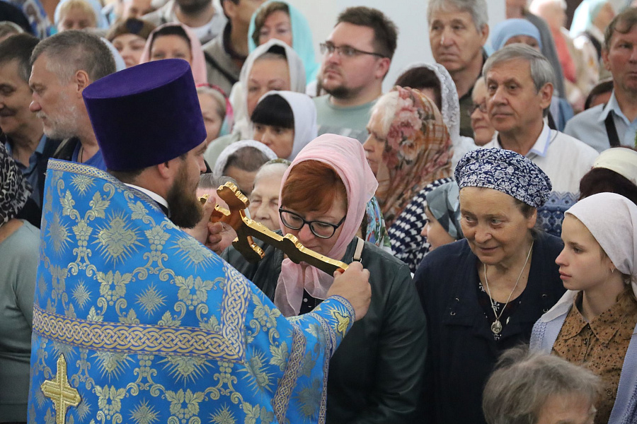 Престольный праздник Казанского храма города Раменское