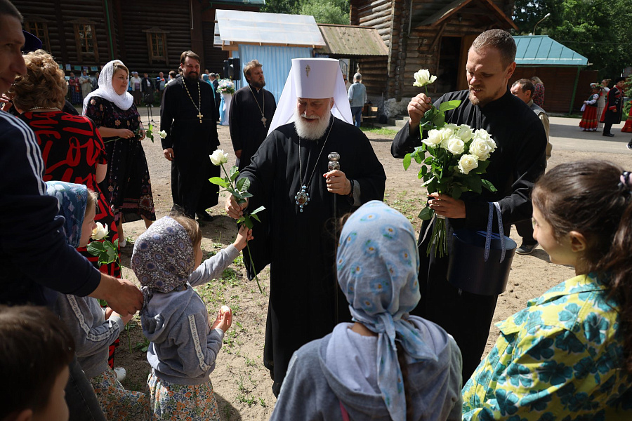 Престольный праздник Казанского храма города Раменское