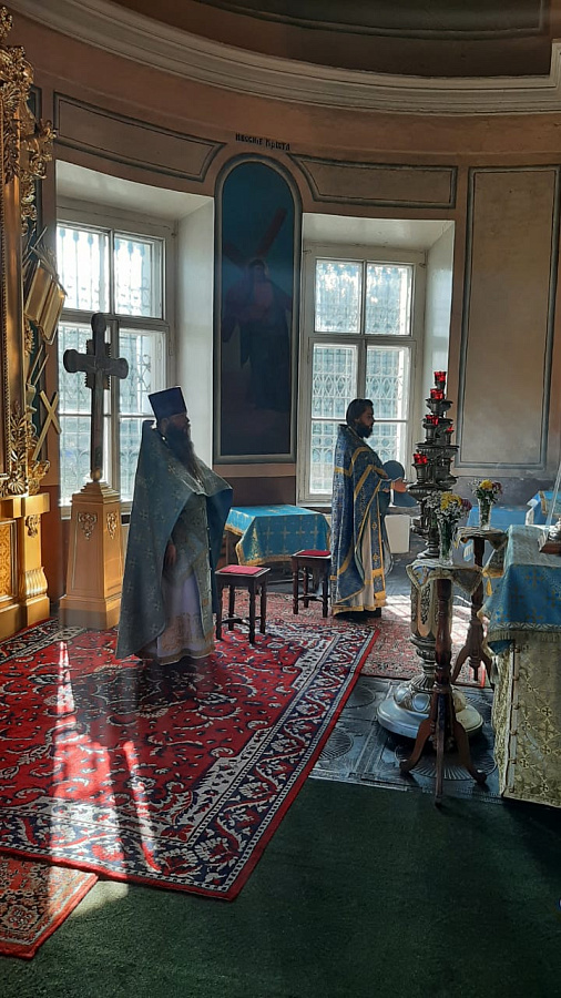 Престольный праздник в Вознесенском храме села Борщево