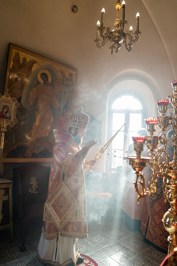 Престольный праздник храма Воскресения Словущего деревни Сертякино