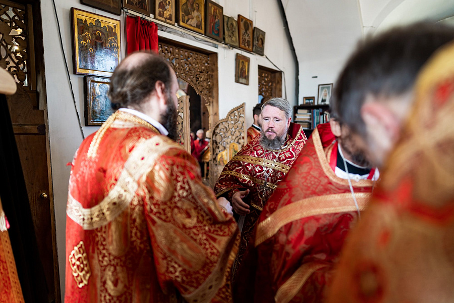 Престольный праздник храма Воскресения Словущего деревни Сертякино