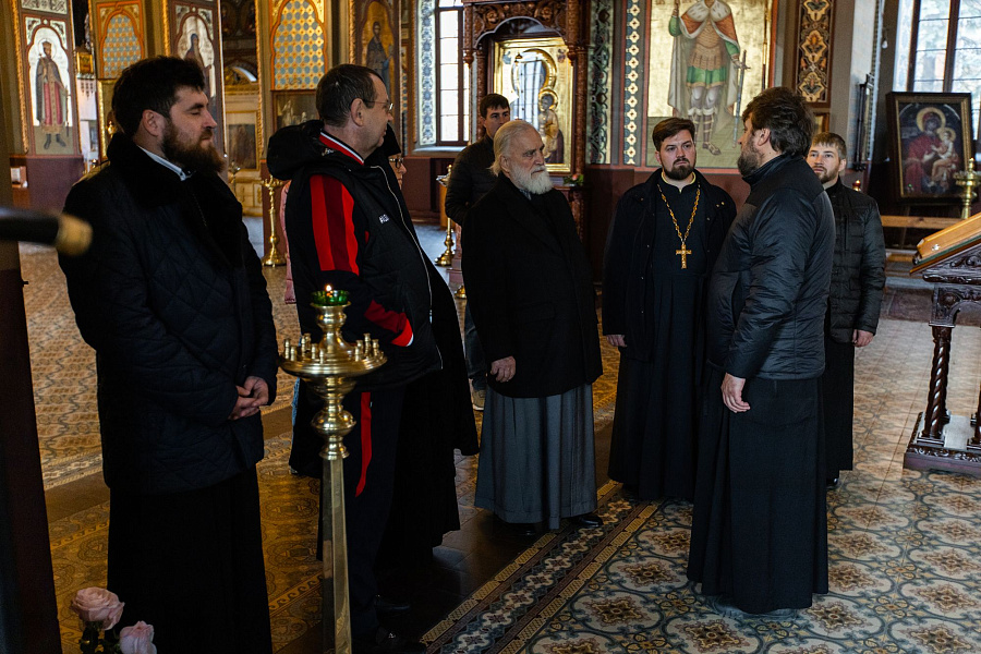 Митрополит Павел совершил закладку камня и грамоты в строящийся храм в Раменском городском округе