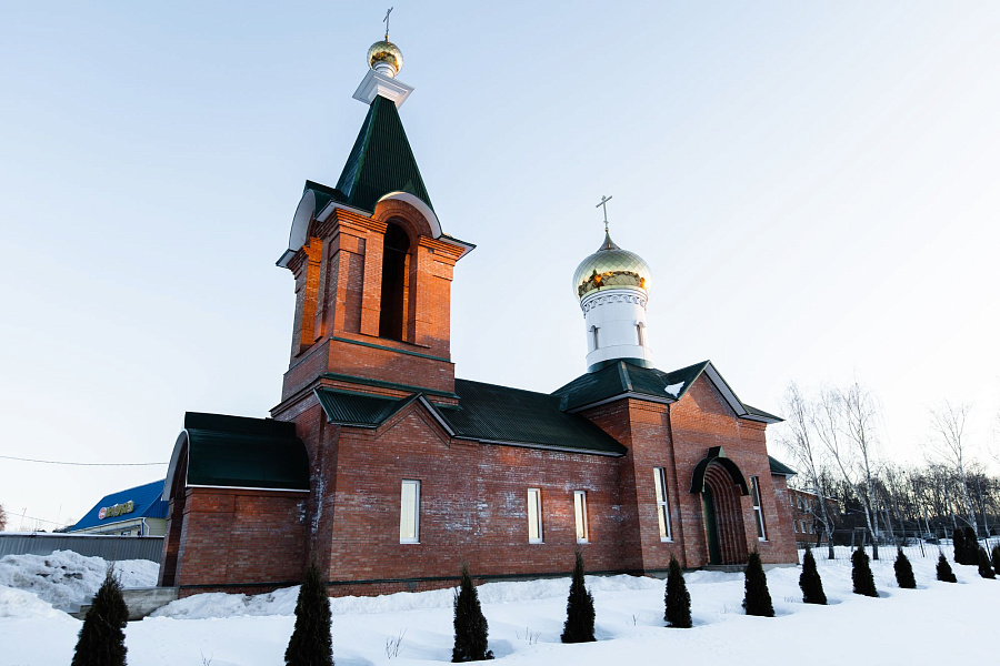 Великое освящение Александро-Невского храма деревни Лёдово городского округа Кашира