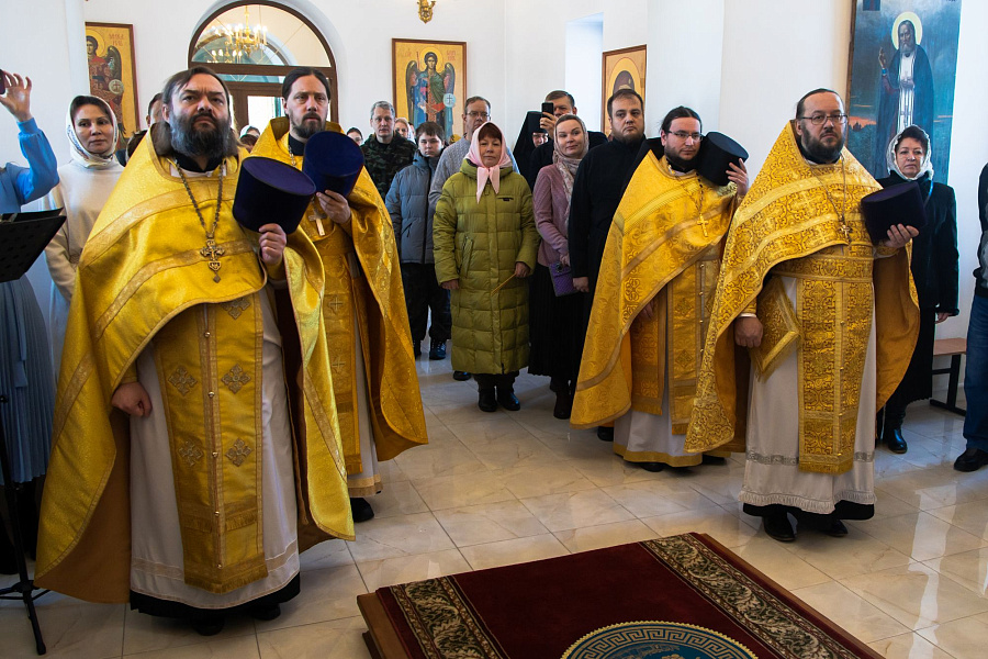 Великое освящение Александро-Невского храма деревни Лёдово городского округа Кашира