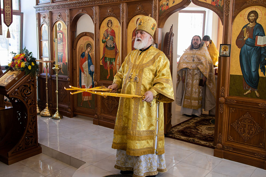 Великое освящение Александро-Невского храма деревни Лёдово городского округа Кашира
