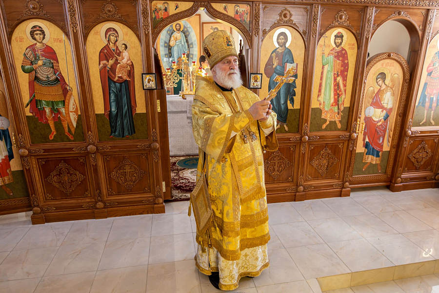 Великое освящение Александро-Невского храма деревни Лёдово городского округа Кашира