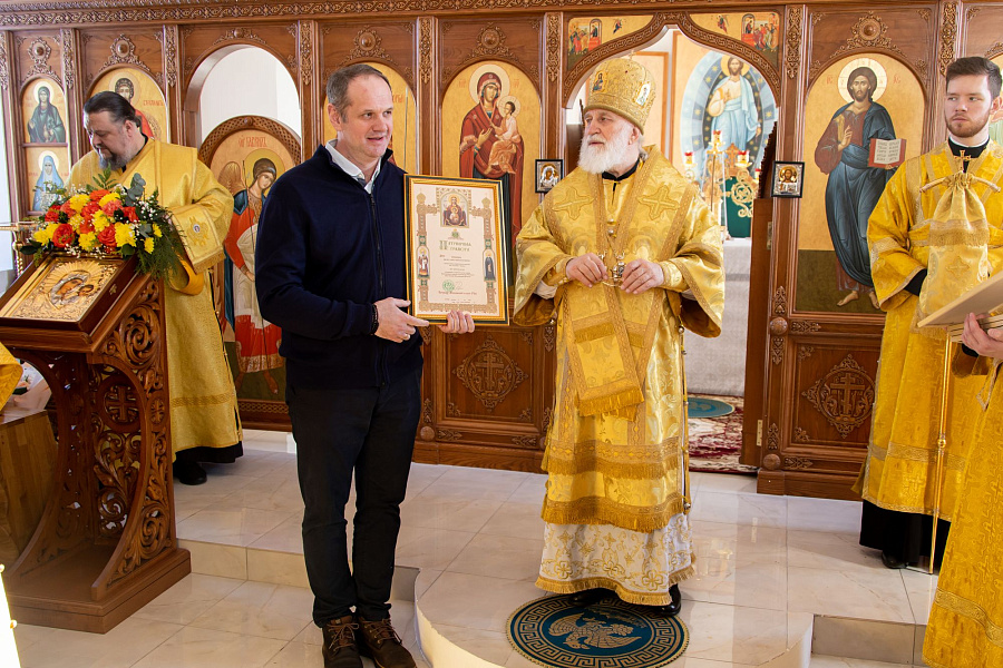 Великое освящение Александро-Невского храма деревни Лёдово городского округа Кашира