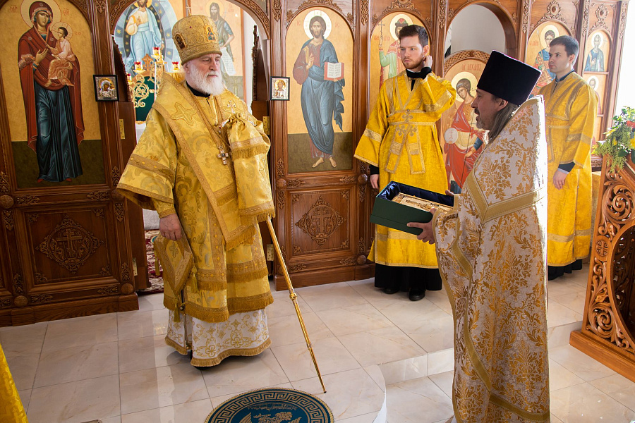 Великое освящение Александро-Невского храма деревни Лёдово городского округа Кашира