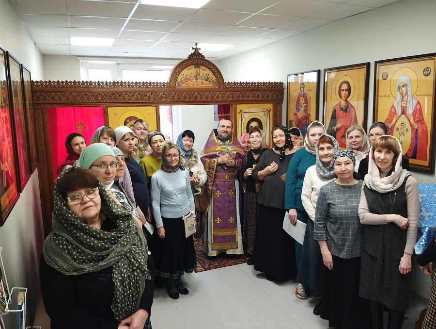 Престольный праздник в Феодоровском домовом храме при Коломенском Перинатальном центре