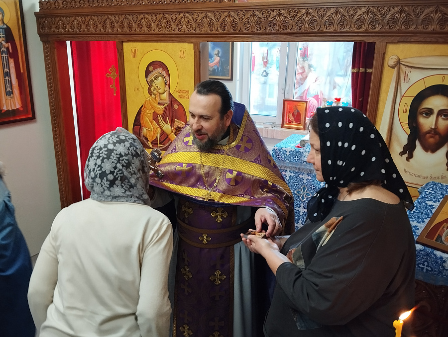 Престольный праздник в Феодоровском домовом храме при Коломенском Перинатальном центре