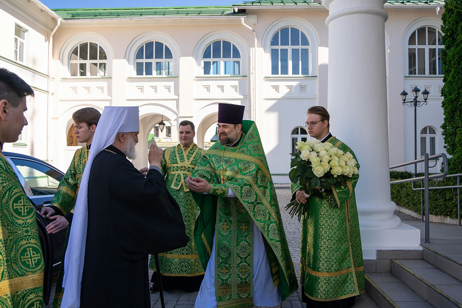 Митрополит Павел возглавил торжества по случаю окончания учебного года в Коломенской духовной семинарии