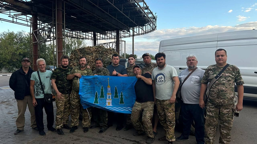 Гуманитарная поездка на Донбасс клириков Коломенской епархии