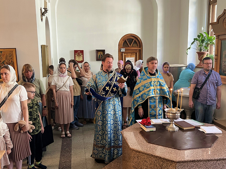 Молебны о сохранении творения Божия в Долгопрудном