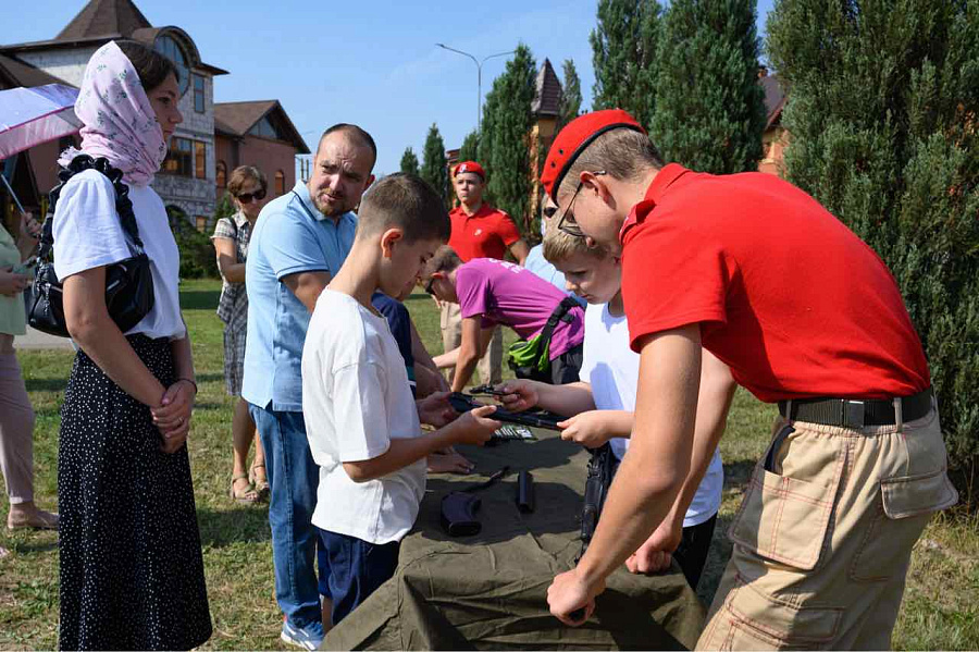 Открытие Военно-патриотического центра «Честь имею» при Никольском храме д. Островцы 2-ого Раменского благочиния