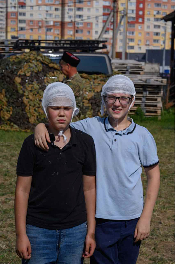 Открытие Военно-патриотического центра «Честь имею» при Никольском храме д. Островцы 2-ого Раменского благочиния