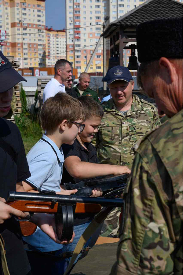Открытие Военно-патриотического центра «Честь имею» при Никольском храме д. Островцы 2-ого Раменского благочиния