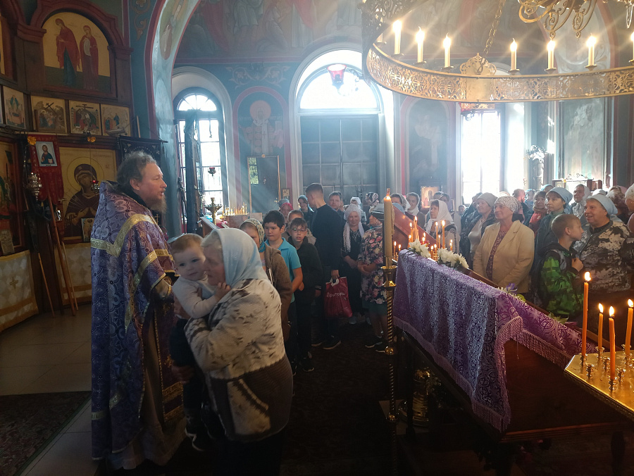 Празднование 140-летия храма в Успенском храме д. Рожново Зарайского округа