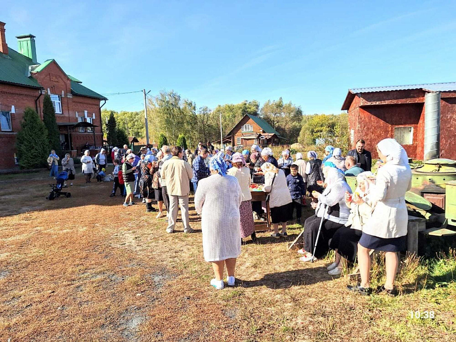 Празднование 140-летия храма в Успенском храме д. Рожново Зарайского округа