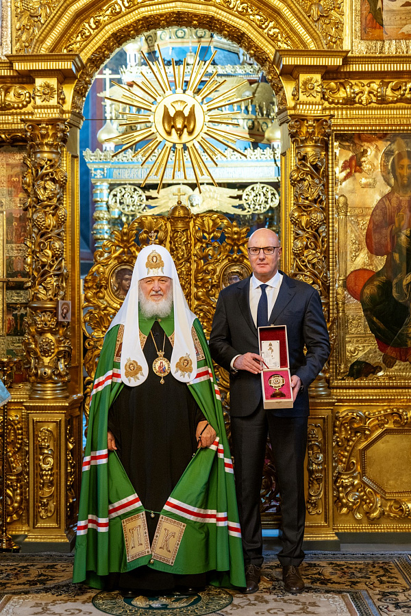 Предстоятель Русской Церкви совершил освящение Смоленского собора Новодевичьего монастыря г. Москвы
