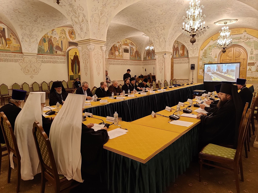 Заседание Церковно-общественного совета при Патриархе Московском и всея Руси по увековечению памяти новомучеников и исповедников Церкви Русской