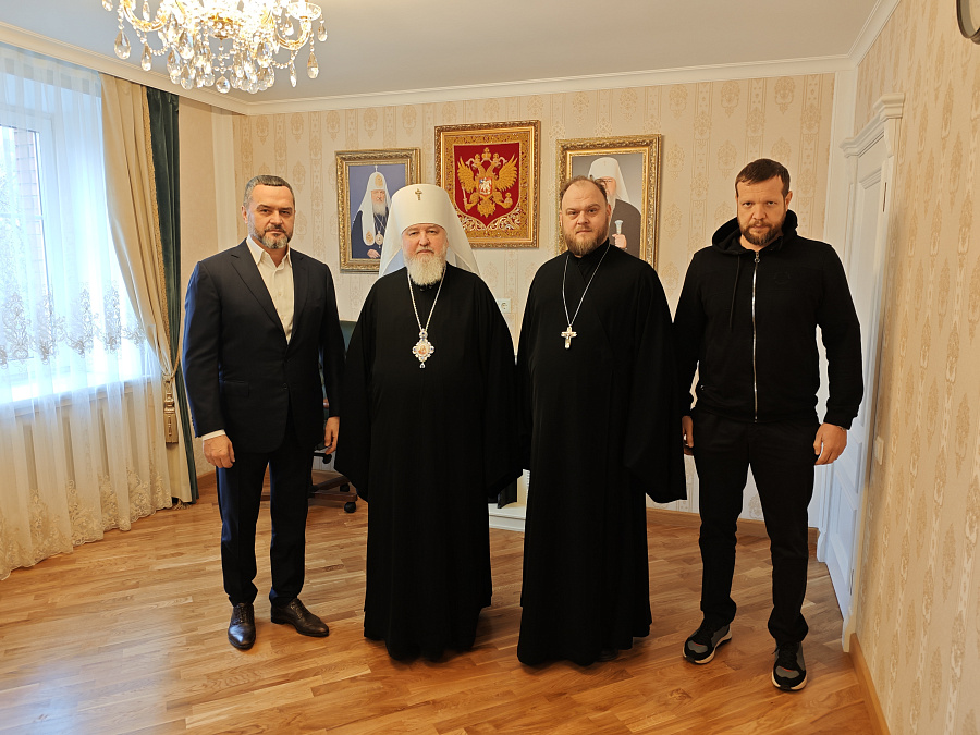 Рабочая встреча в Синодальном отделе по взаимодействую с вооруженными силами