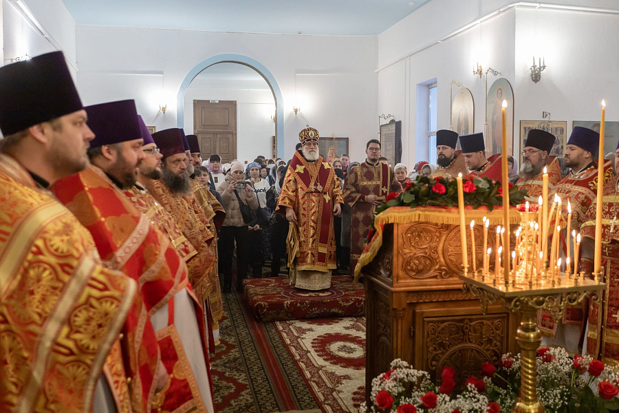 Архипастырский визит в 1-е Луховицкое благочиние