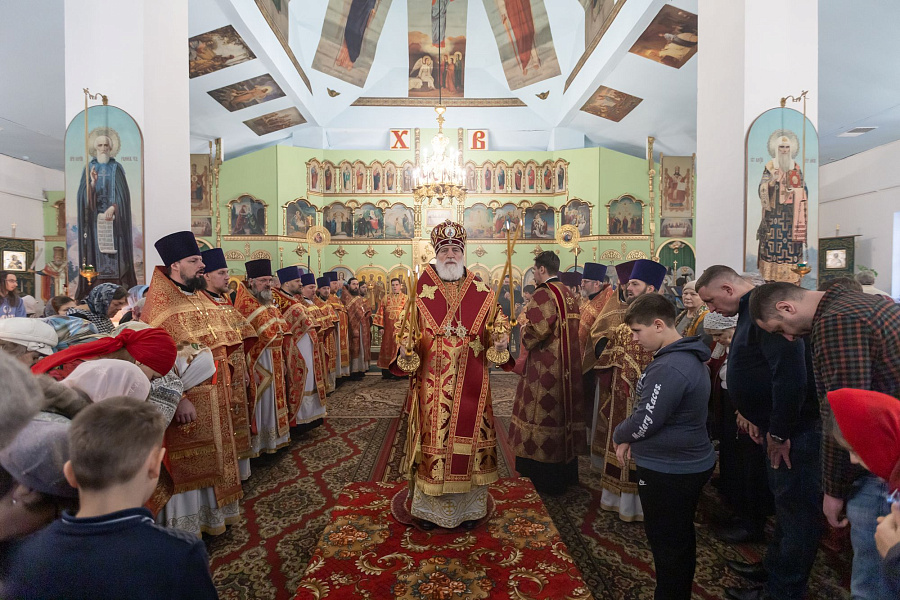 Архипастырский визит в 1-е Луховицкое благочиние