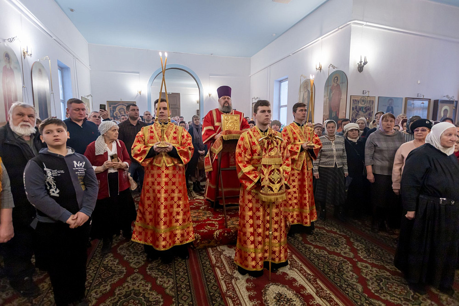 Архипастырский визит в 1-е Луховицкое благочиние