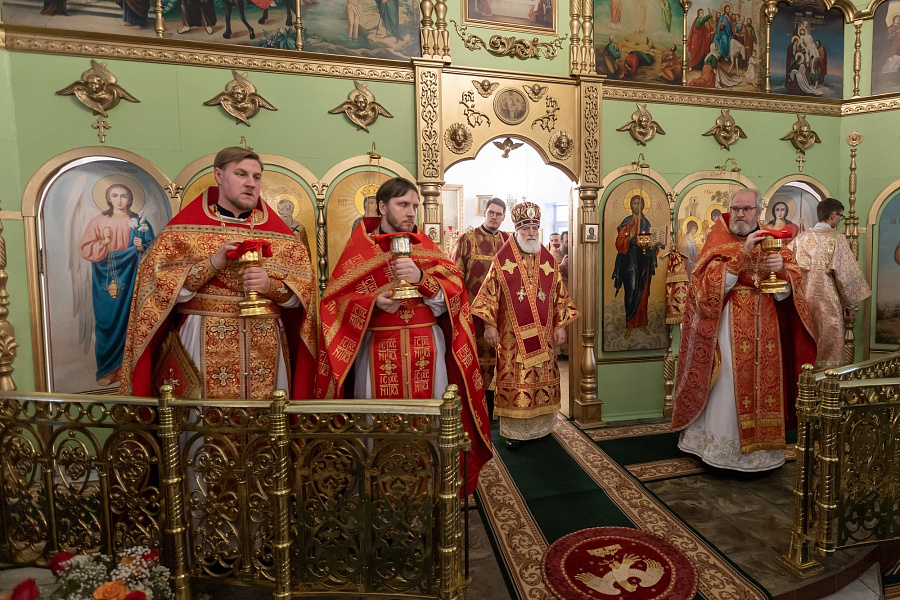 Архипастырский визит в 1-е Луховицкое благочиние